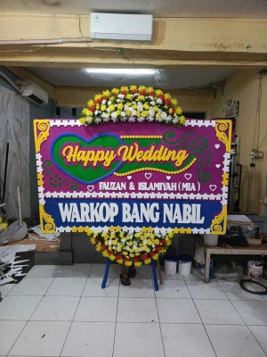 Papan Bunga di Jodipan Blimbing