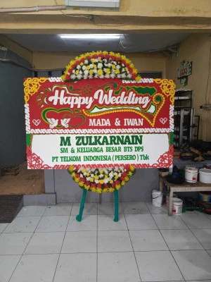 Papan Bunga di Jodipan Blimbing