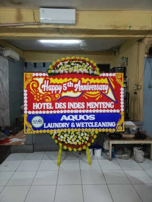 Papan Bunga di Jodipan Blimbing