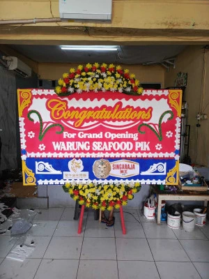 Papan Bunga di Jodipan Blimbing