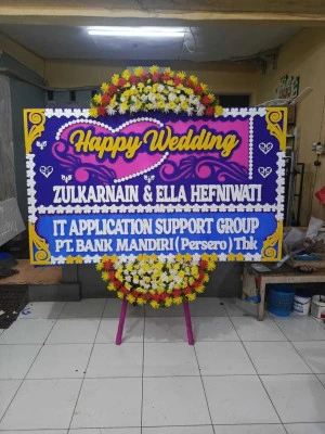 Papan Bunga di Jodipan Blimbing